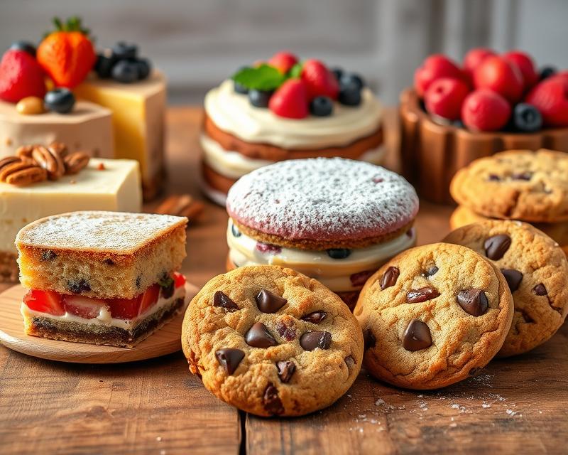 Zdrowe ciasta i ciasteczka – przepisy na smaczne desery fit