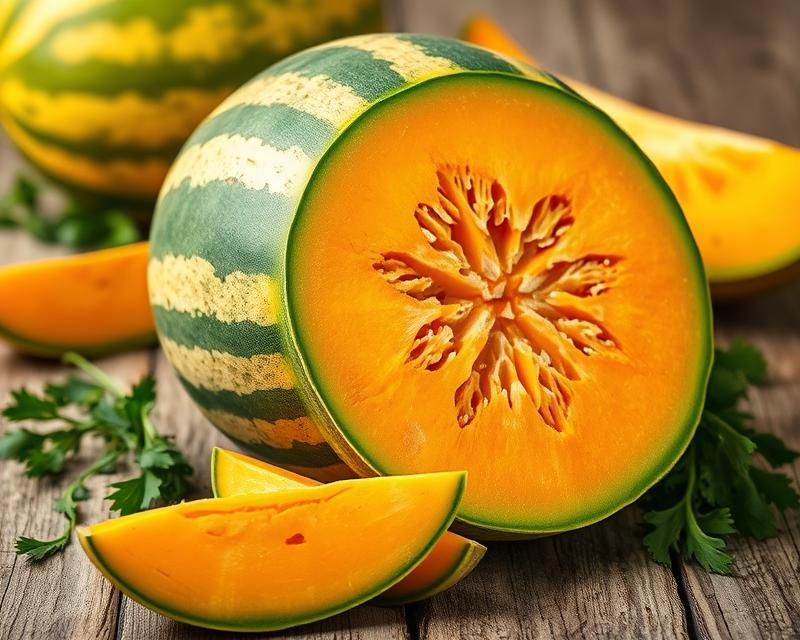 Melon Santa Claus – właściwości, uprawa i wykorzystanie w kuchni Melon Santa Claus – właściwości, uprawa i wykorzystanie w kuchni