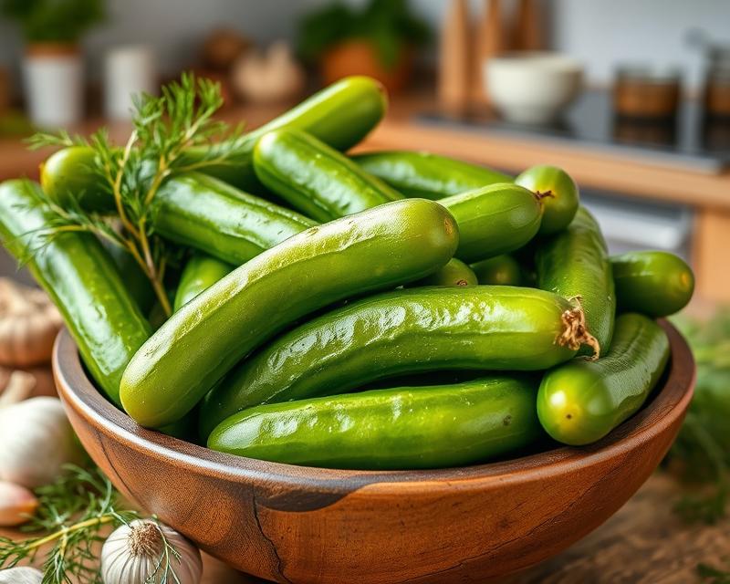 Ogórki kiszone – zdrowotne korzyści i wartość odżywcza
