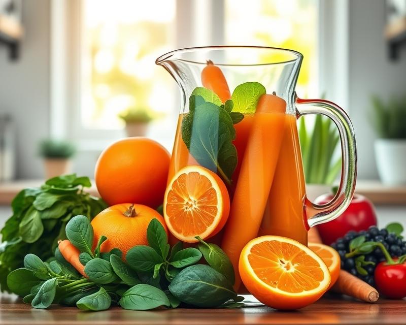 Soki warzywne i owocowe – zdrowy sposób na wzmocnienie diety