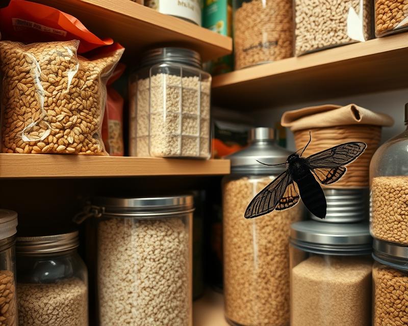 Co odstrasza mole spożywcze?